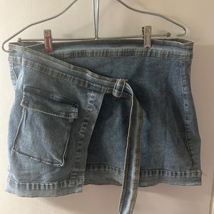 Joriou Women's Mini
Denim Short Skirts Sexy
Jean Skirt with